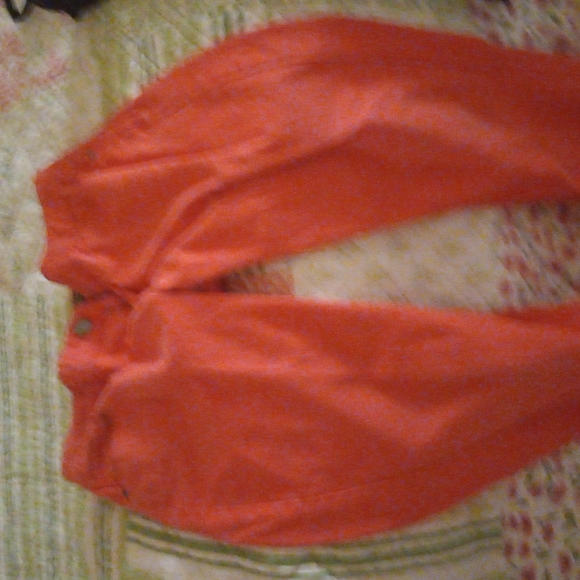 Orange size 7 pants - Picture 2 of 2